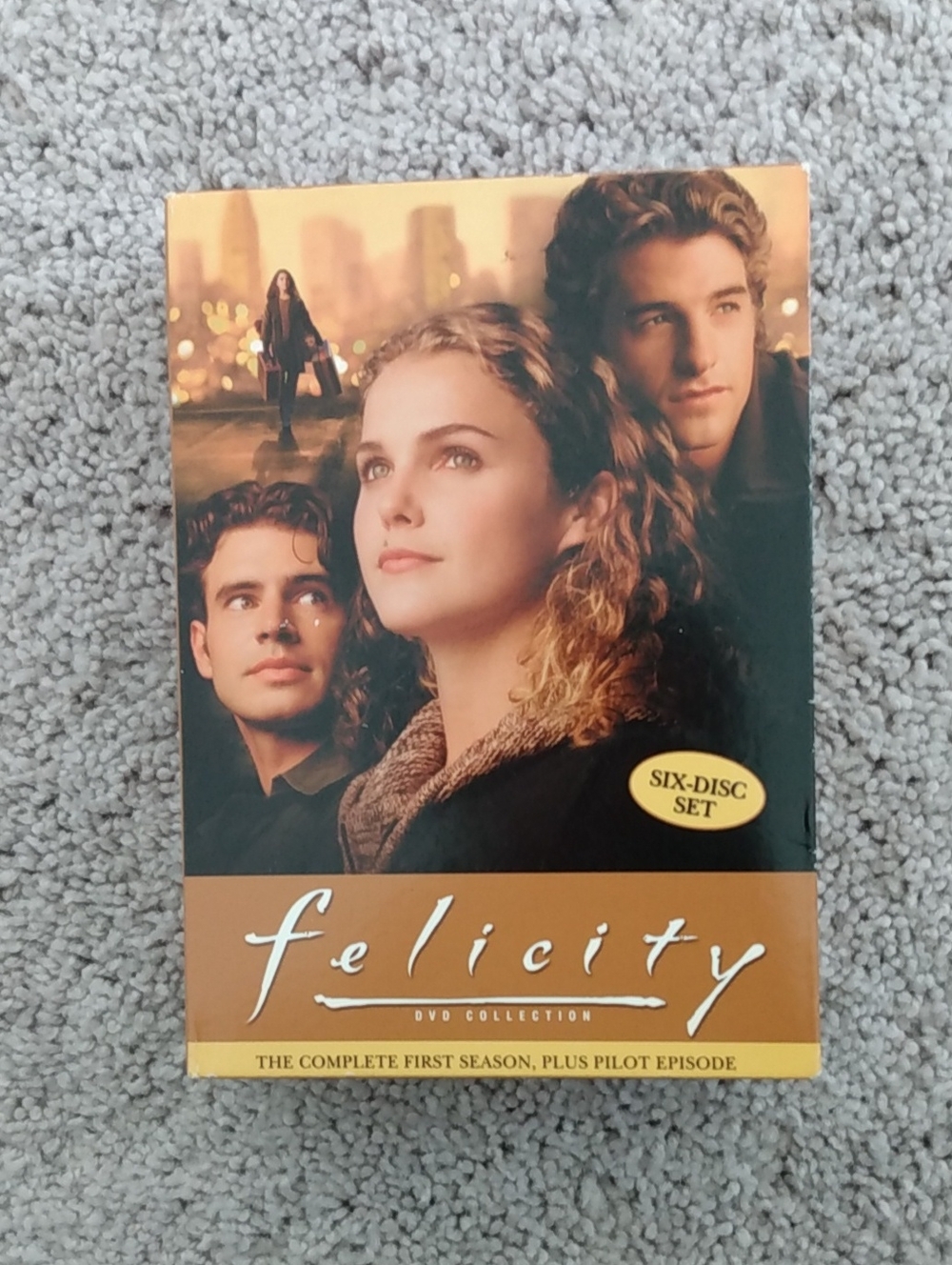 Felicity DVD Collection - Warm Brown & Black Cover